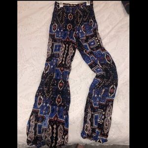 Forever 21 Colorful Palazo/Flowy Pants